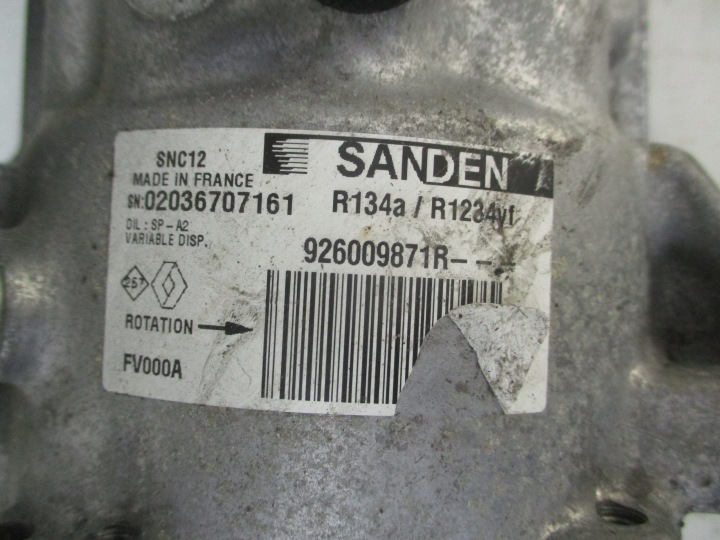 RENAULT CLIO V DACIA SANDERO III POMPE COMPRESSEUR DE CLIMATISATION 1.0 SCE