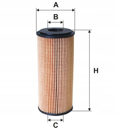 FILTRAS ALYVOS MERCEDES W168 W245 W414 OE640\/6 MF3 nuotrauka 2