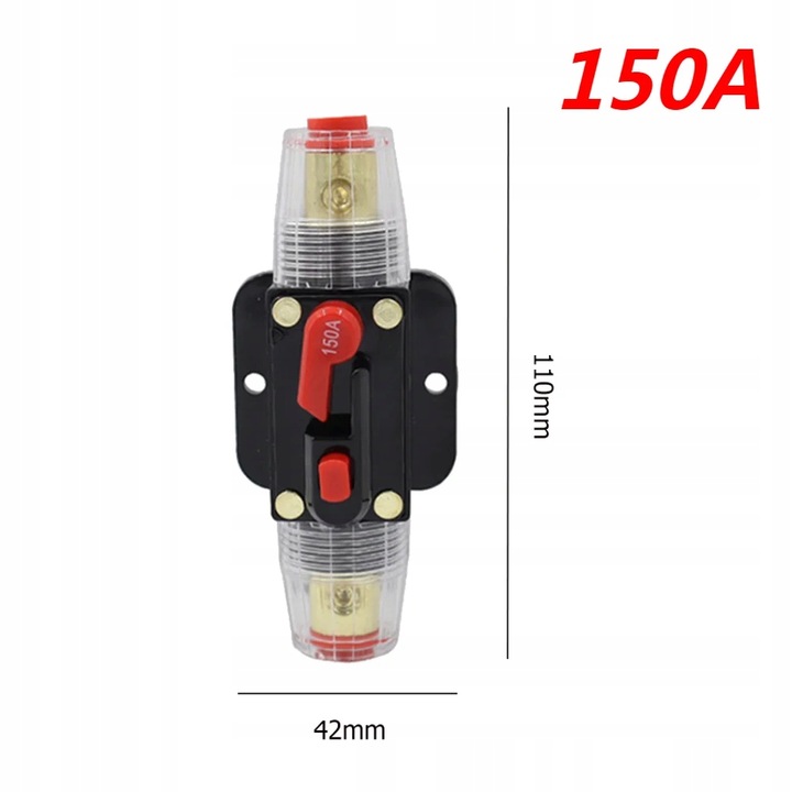 CIRCUIT BREAKER FOR CAR MARINE WITH AUTO RESET DC 12-42V RV AUTO POW~6927 