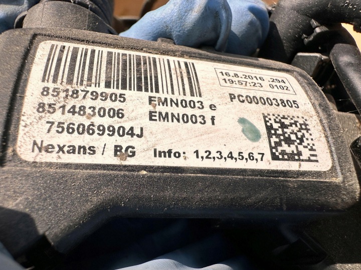 BMW X5 E70 X6 E71 40D F32 430D 3.0 D N57 FAISCEAU DE CÂBLES INSTALLATION ÉLECTRIQUE MOTEUR