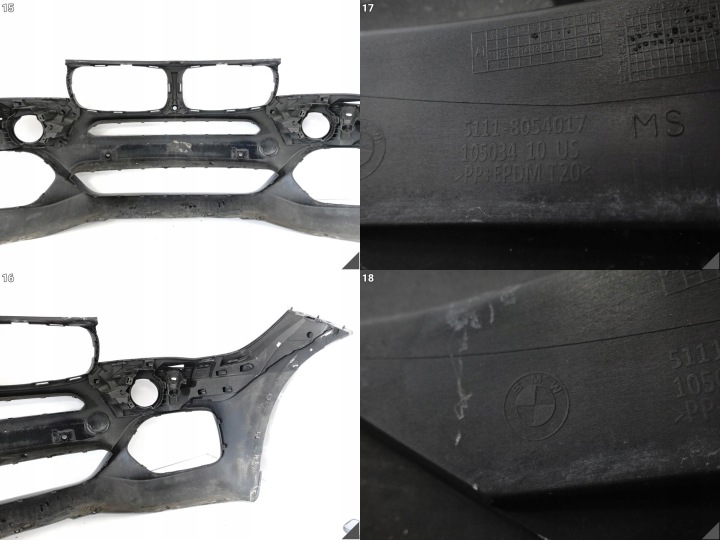 BMW X5 F15 MODULE 13-18 PARE-CHOCS PARE-CHOCS AVANT (SPRYSKI/PDC/KAMERA)