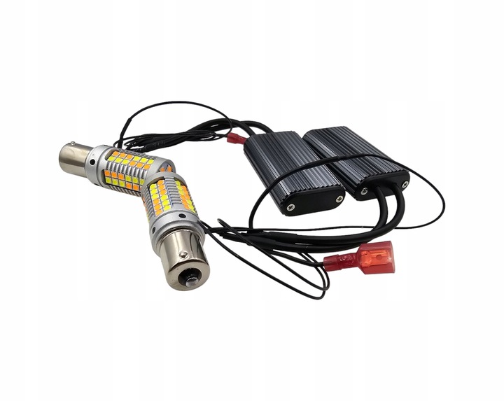 LED DRL BLINKERS + LIGHT DAYTIME 2 IN 1 BAU15S PY21W ULTRA POWERFUL HIT 