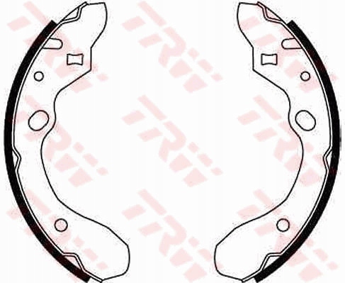 BRAKE SHOES BRAKE TRW DO MAZDA 323 P V 1.3 1.5 