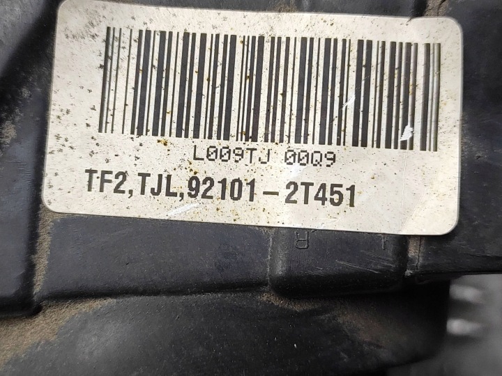PROJECTEUR AVANT CÔTÉ GAUCHE KIA OPTIMA L009TJ0009