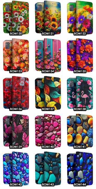ÉTUI AVEC CLAPET SUR TÉLÉPHONE MOTOROLA MOTO G50 CASE PORTFEL AVEC WZOREM VERRE