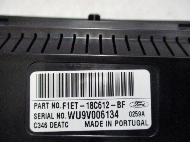 FOCUS MK3 PANNEAU CLIMATISATION PRISE 12V