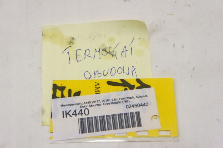 IK440 MERCEDES W177 1.5D THERMOSTAT CHÂSSIS