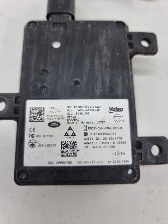 LAND ROVER RANGE ROVER VELAR 2018 MODULE MORT ZONES