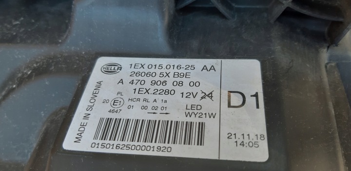 MERCEDES X-KLASA W470 PROJECTEUR GAUCHE COMPLET LED PHARE A4709060800