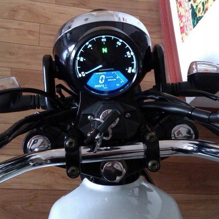 CUENTAKILOMETROS UNIVERSAL PARA MOTOCICLETA LCD 