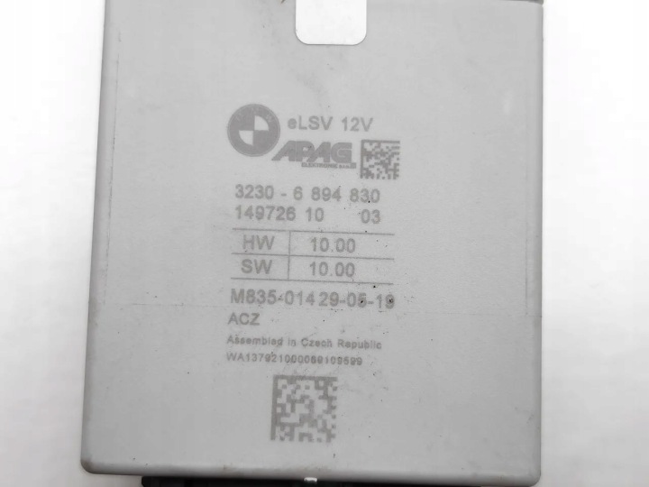 BMW X5 MODULE CONTRÔLEUR AMPLIFICATEUR CAOUTCHOUC 30D XDRIVE DIESEL 6894830