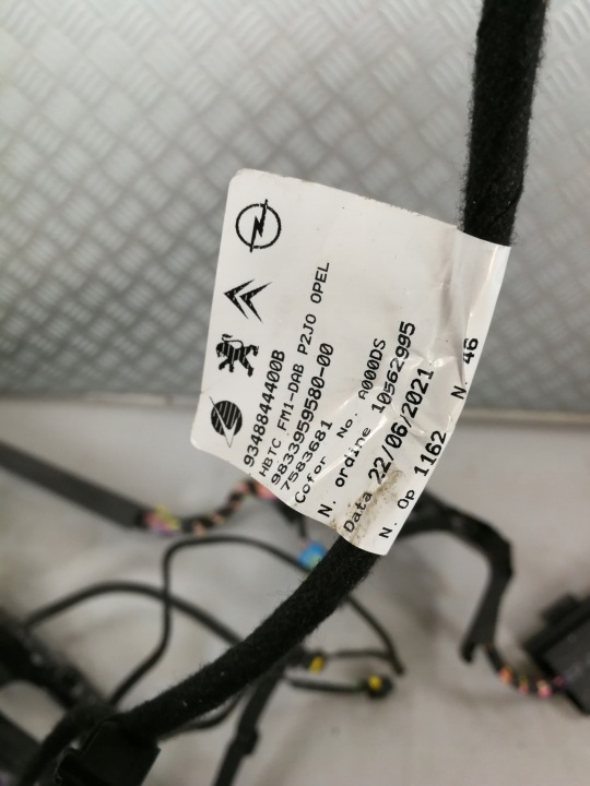 INSTALLATION ÉLECTRIQUE CÂBLE FAISCEAU DE CÂBLES ÉLECTRIQUE INTÉRIEUR CABINES OPEL CORSA F VI 6 2019-