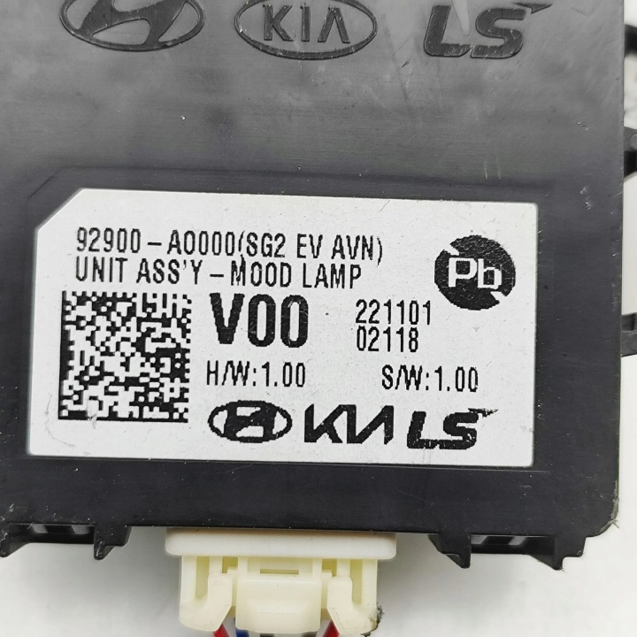 MODULE DE COMMANDE D'ÉCLAIRAGE KIA NIRO II 92900AO000 33506248 160KW 2023