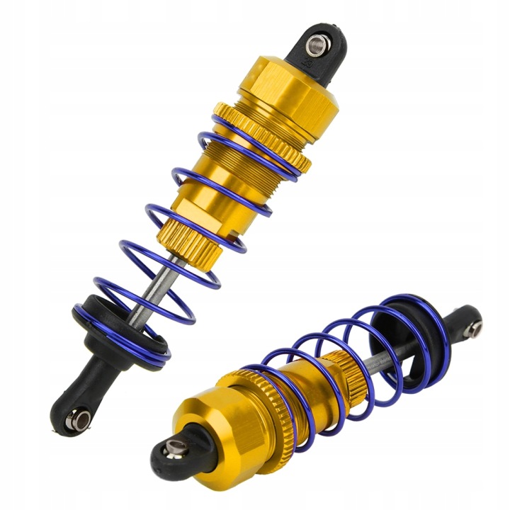 ZRD RACING 7358 1/10 RC CAR AVANT SHOCK DAMPER 2 PIÈCES 92MM PRESSION HUILES
