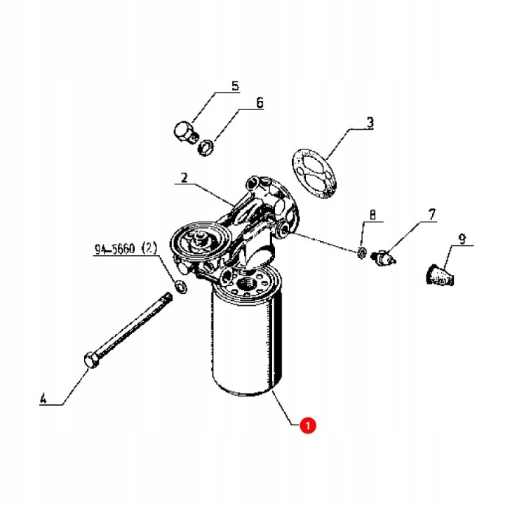 FILTRE HUILES MANN-FILTER DANS 940/18 W94018