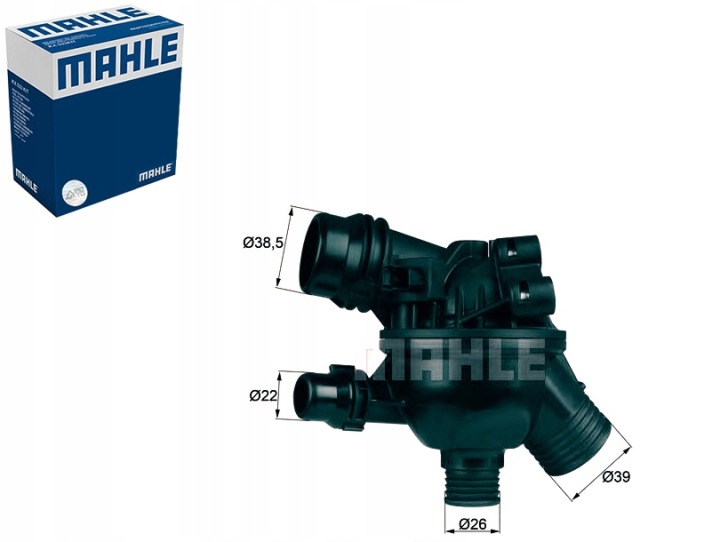THERMOSTAT LIQUIDE REFROIDISSEMENT (102°C, DANS BOÎTIER CONVIENT VERS BMW 1 (E81)