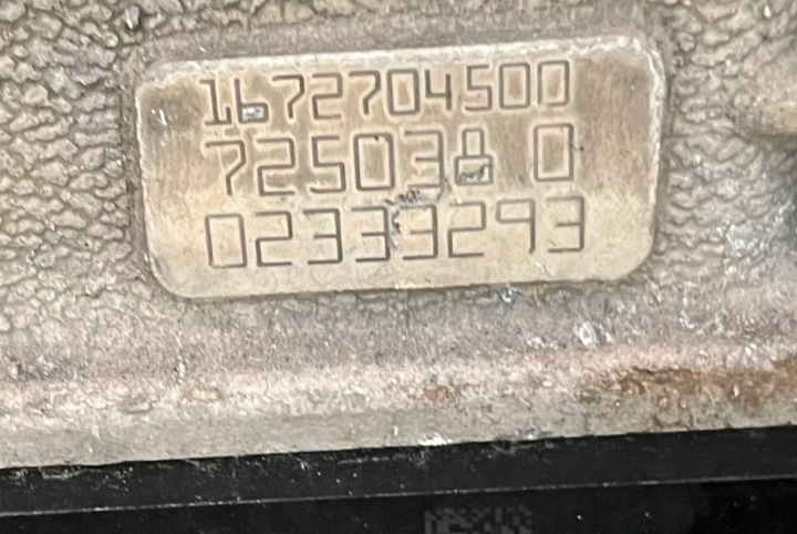 PARFAITE BOÎTE DE VITESSES JEU MERCEDES W167 350I 1