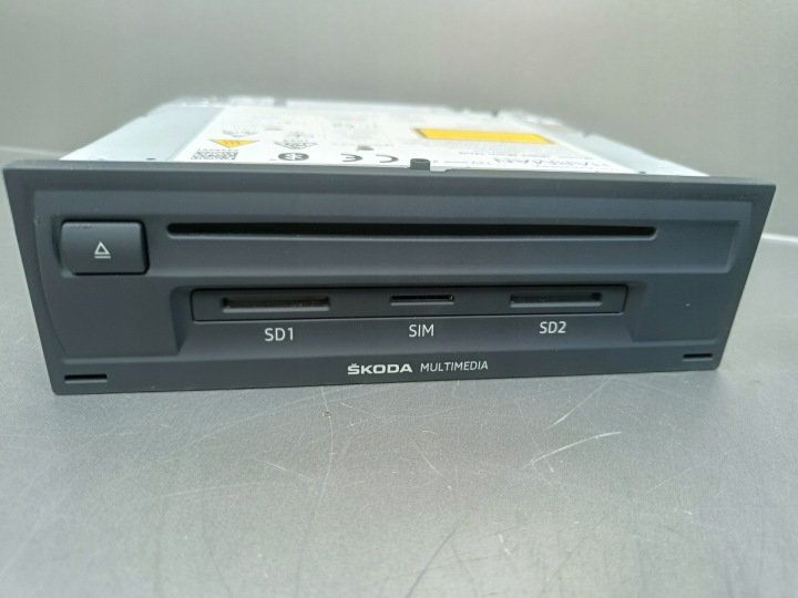 RADIO SKODA SUPERB 3 III MONITEUR NAVIGATION 565035021C 3V0919606D