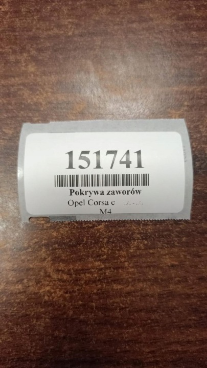 OPEL CORSA C 1.0 COUVERCLE DE SOUPAPES 24403771