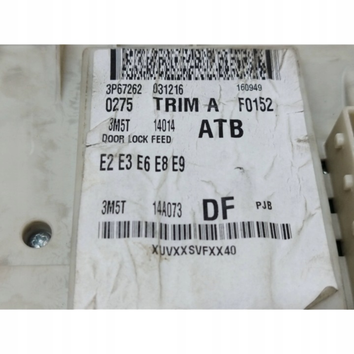 2006 FORD FOCUS C-MAX CHÂSSIS MODULE FUSIBLES 3M5T14014ATB