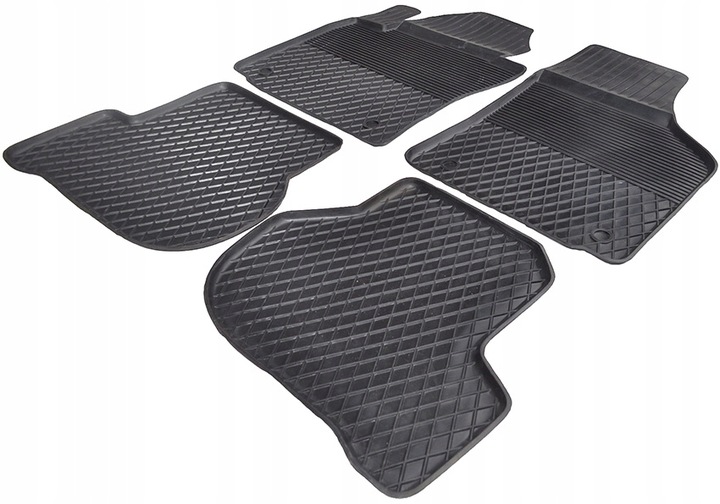 VW GOLF 5 V (03-09) 6 VI (09-12) PLUS ALFOMBRILLAS GOMA KORYTKOWE +STOPERY 