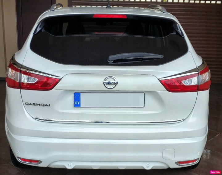 NISSAN QASHQAI II MOULURE CHROME CHROMÉE COUVERCLES DE COFFRE