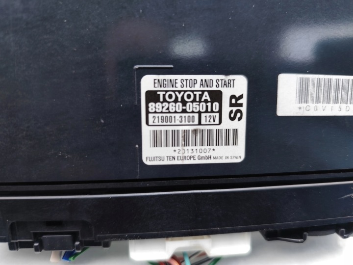 TOYOTA AVENSIS KOMPUTERY MODULES CONTRÔLEURS 2.0 D-4D DIESEL 2016