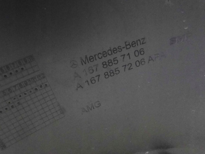 MERCEDES GLS X167 167 PARE-CHOCS ARRIÈRE AMG PTS