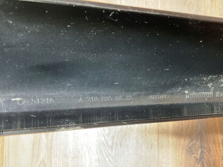 MERCEDES-BENZ CLS C218 X218 2017 AVANT SPOILER PARE-CHOCS AVANT