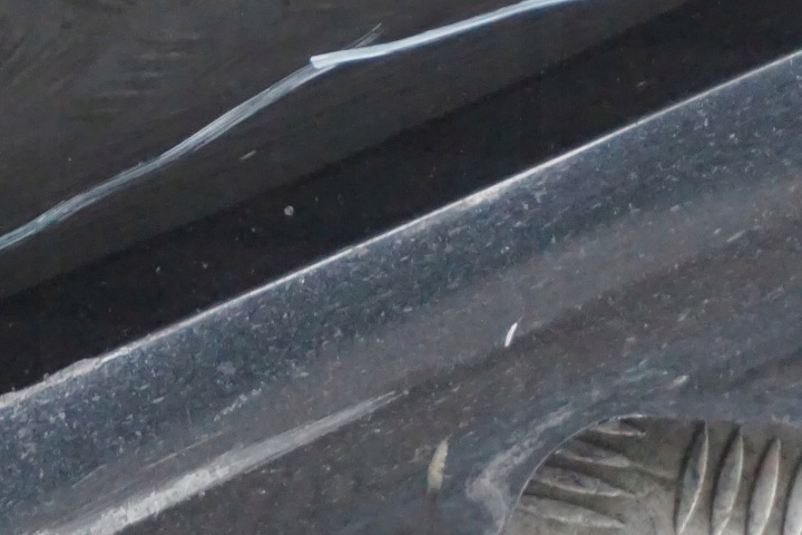 BMW E92 E93 MOULURE REVÊTEMENT SEUIL GAUCHE NOIR