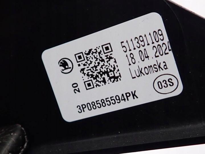 PROTECTION COLONNES CAOUTCHOUC DÉMARREUR STOP EUROPE 3P0858559 SKODA KODIAQ II 24R