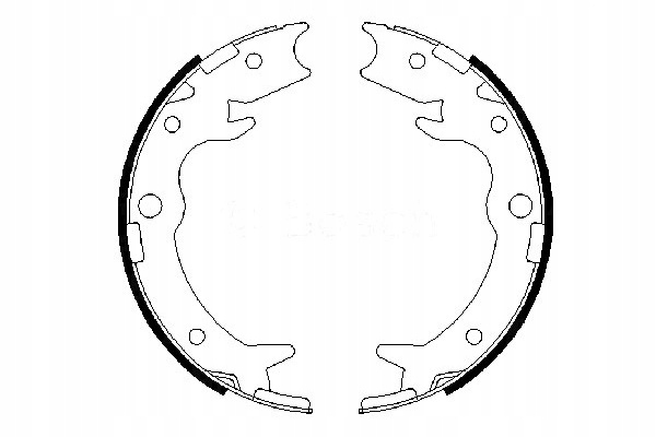 BRAKE SHOES BRAKE HONDA FR-V STREAM 1.7-2.2D 05.01 photo 2 - milautoparts-fr.ukrlive.com