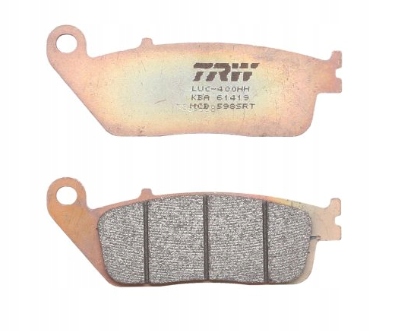TRW KIT PLAQUETTES FREINS FREINS DISQUE TRW MCB598SRT