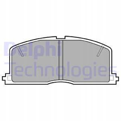 DELPHI LP460 KLOCEK DE FREIN JEU