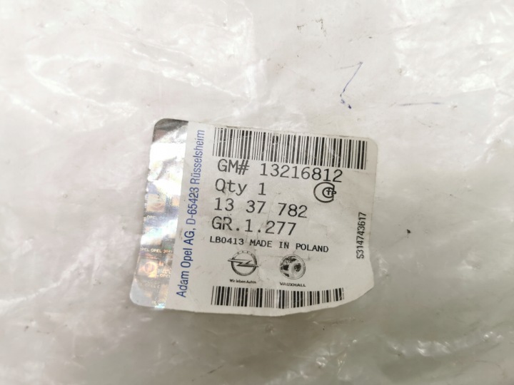 OPEL OE 13216812 TUYAU EAU FIL