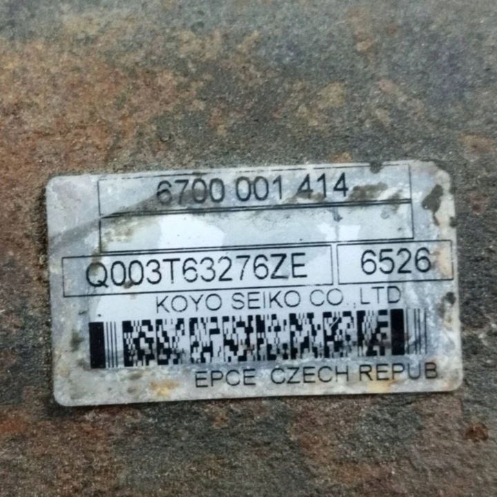 2007 PEUGEOT 207 CRÉMAILLÈRE DE DIRECTION CRÉMAILLÈRE DE DIRECTION 6700001414