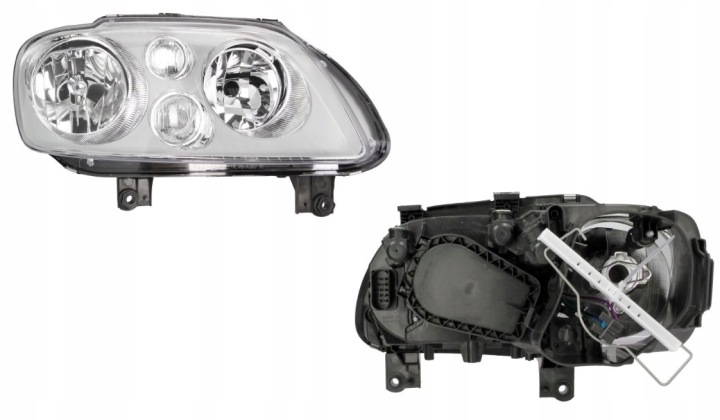 PROJECTEUR PHARE DROIT VW CADDY, TOURAN 02.03-08.10 TYC
