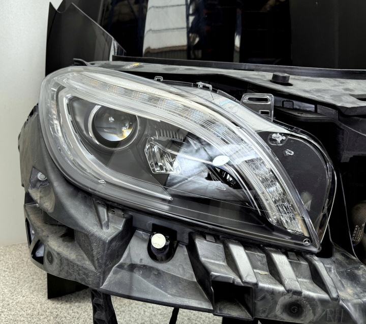 MERCEDES ML63 W166 166 AMG AVANT PARE-CHOCS AILES RADIATEURS PHARES COURROIE CAPOT