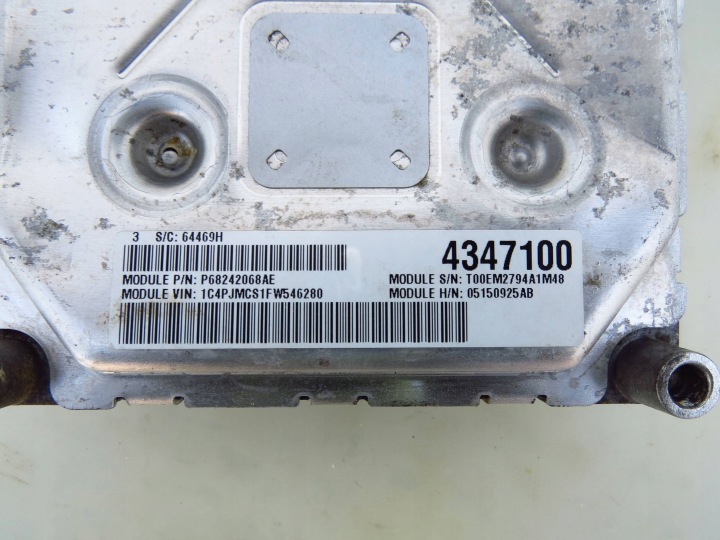 CONTRÔLEUR ORDINATEUR MODULE MOTEUR 5150925AB JEEP CHEROKEE V KL 3.2 V6