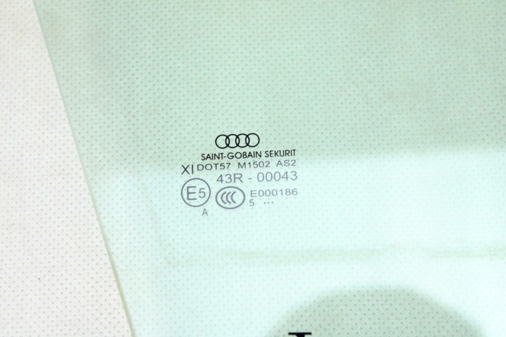 ORYGINALN VITRE DE PORTIÈRE DROIT AVANT DOUBLE KLEJONA AUDI Q5 8R 8R0845022 15R