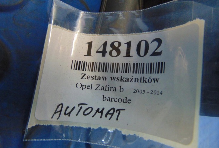 OPEL ZAFIRA B 1.9CDTI AUTOMATE COMPTEUR 13230577