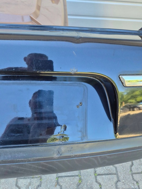 VW PASSAT B6 BERLINE PARE-CHOCS ARRIÈRE CHROME JEU PEINTURE LC9X