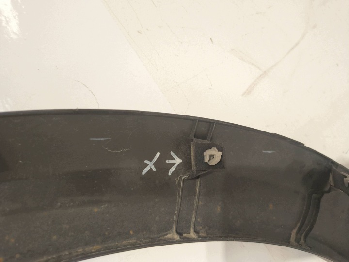 KIA NIRO DROITE MOULURE GARDE-BOUE ARRIÈRE 87744-AT000