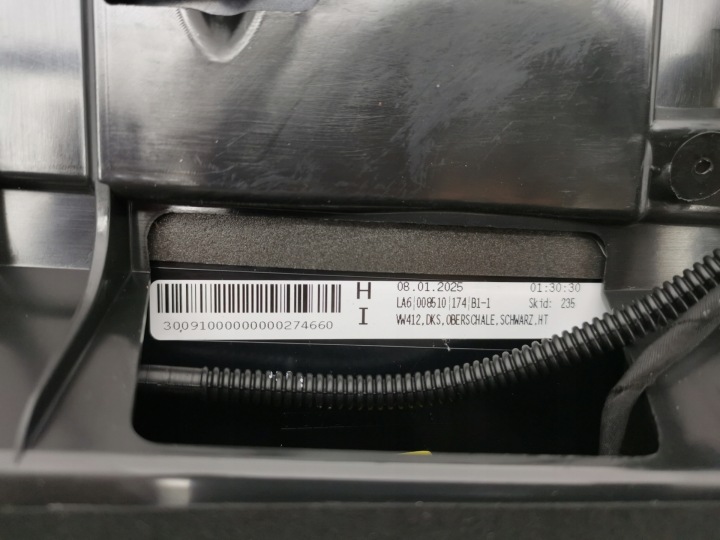SPOILER SPOILER ARRIÈRE ARRIÈRE COUVERCLES DE COFFRE VW ID.7 UNIVERSEL TOURER L041 NEUF ORIGINALE