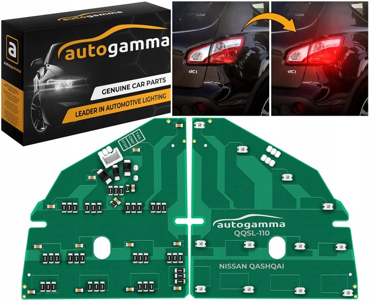 UNIDAD DE CONTROL DRIVER DIODO LUMINOSO LED FAROS TRASEROS NISSAN QASHQAI RESTYLING 09-13 IZQUIERDO 