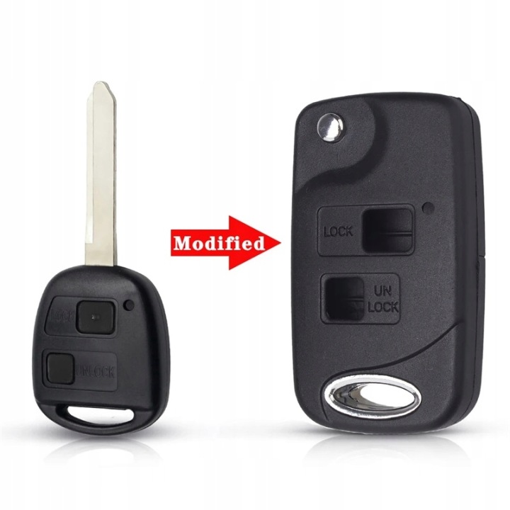 FOR TOYOTA YARIS LAND CRUISER FOR LEXUS FLID KEY TOY43/47/48 BLADE