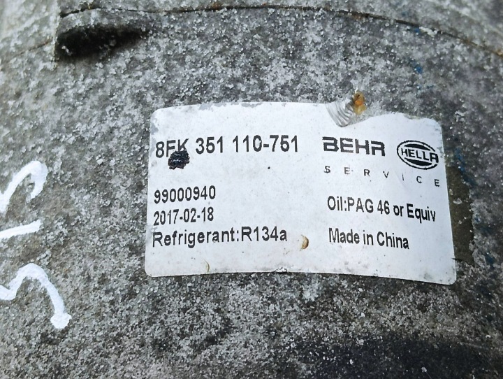 MERCEDES-BENZ B W245 2006 COMPRESSEUR DE CLIMATISATION CLIMATISATION A/C