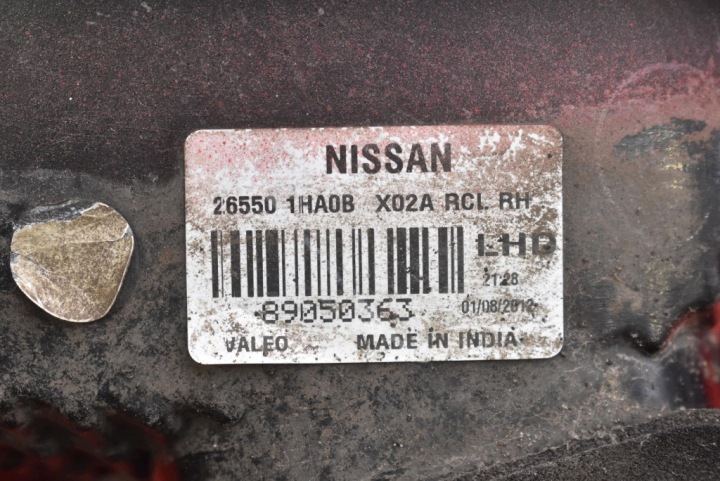 PHARE DROITE ARRIÈRE ARRIÈRE 26550-1HA0B NISSAN MICRA 4 IV K13 5D HAYON 10-13