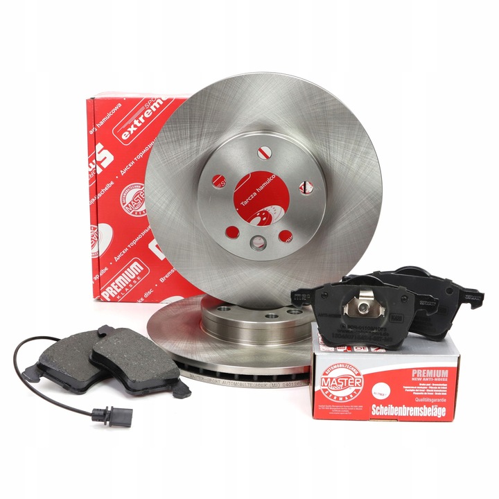 DISCOS ZAPATAS DE FRENADO PARTE DELANTERA FORD GALAXY; SEAT ALHAMBRA; VW SHARAN 