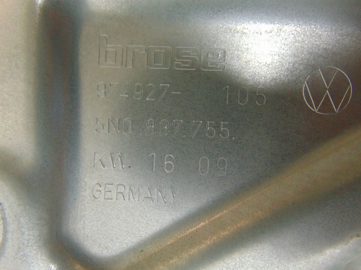 MÉCANISME VITRES GAUCHE AVANT VW TIGUAN 1K0959793R EUROPE